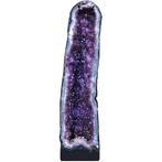 Vivid Amethyst - Catedral geode - 93x20x27 cm- 55 kg, Verzamelen, Mineralen en Fossielen
