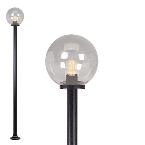 Globe 200r Lantaarnpaal helder Ø30cm Tuinverlichting, Tuin en Terras, Buitenverlichting, Verzenden