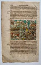 Sebastian Münster - Cosmographia - 1590, Antiek en Kunst