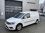 Volkswagen Caddy 1.4 TGI DSG L2H1 EcoFuel Maxi Highline Navi, Auto's, Automaat, Volkswagen, Overige brandstoffen, Wit