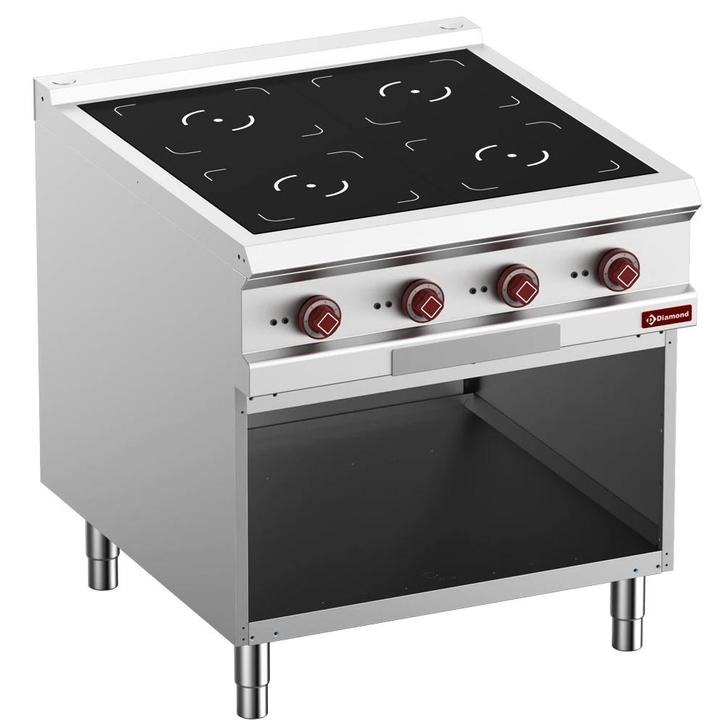 Inductiefornuis | OPTIMA 900 | 4 Kookpunten | 20kW (400V) |, Zakelijke goederen, Horeca | Keukenapparatuur, Nieuw in verpakking