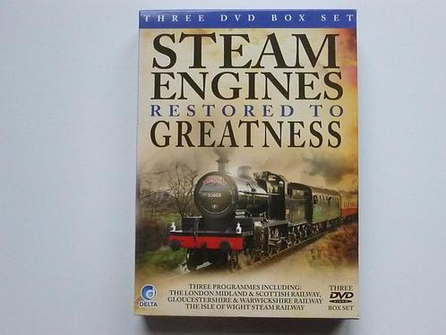 Steam Engines restored to Greatness (3 DVD), Cd's en Dvd's, Dvd's | Documentaire en Educatief, Verzenden