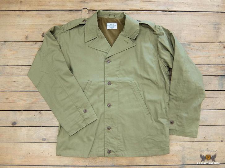 Replica US ww2 Field Jacket M41, Verzamelen, Militaria | Tweede Wereldoorlog, Landmacht, Amerika, Kleding of Schoenen, Ophalen of Verzenden
