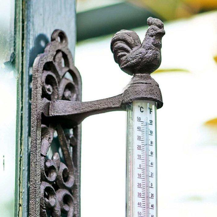 Thermometer - Gietijzer, Antiek en Kunst, Curiosa en Brocante