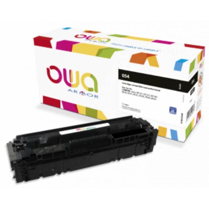OWA Armor Canon 054 Remanufactured Toner Zwart 1500 pagina’s, Computers en Software, Printerbenodigdheden, Toner, Nieuw, Ophalen of Verzenden
