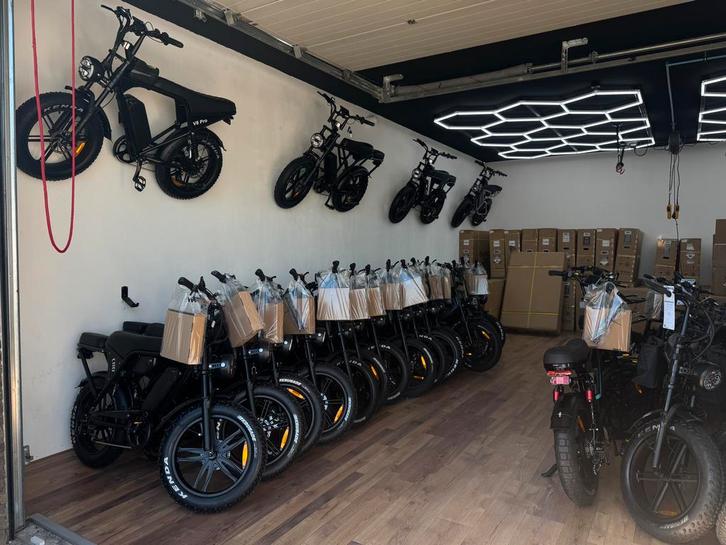 Fatbike Qmwheel V20 Garantie V8 Nieuw Showroom Ouxi, Fietsen en Brommers, Elektrische fietsen, 50 km per accu of meer, Nieuw, Overige merken