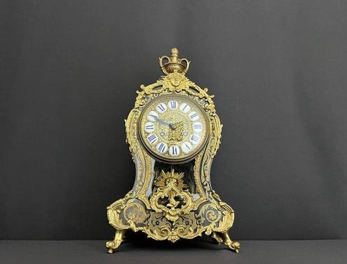 Pendule - Antiek - Verguld messing - 1850-1900, Antiek en Kunst, Antiek | Klokken