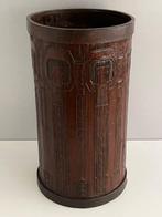 Container - Hout, Leder, Papier-Maché - Gedecoreerd