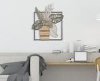 IJZEREN WANDPANEELVASO CM 54X6,4X62,9, Ophalen of Verzenden, Nieuw