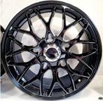 18 inch 5x112 Velgen YKW Y8705 Flow Formed Gloss Black, Ophalen of Verzenden, Nieuw