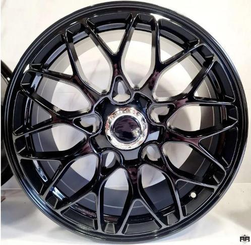 18 inch 5x112 Velgen YKW Y8705 Flow Formed Gloss Black, Auto-onderdelen, Banden en Velgen, Nieuw, Ophalen of Verzenden