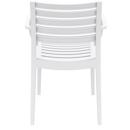 (MDK-107190) Siesta Artemis kantinestoel wit, Huis en Inrichting, Stoelen, Wit, Nieuw, Ophalen of Verzenden