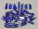 Lapis Lazuli edelsteen Hangers - Hoogte: 43 mm - Breedte: 24