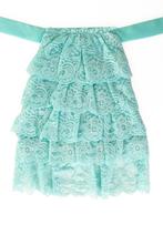 Jabot Kanten Kraag Turquoise Blauw Lichtblauw Klassiek Victo, Kleding | Heren, Ophalen of Verzenden, Nieuw, Overige maten, Carnaval