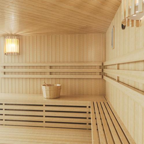 Binnensauna Espoo200 Premium - Finse saunacabine - 200x200x2, Sport en Fitness, Sauna, Nieuw, Verzenden