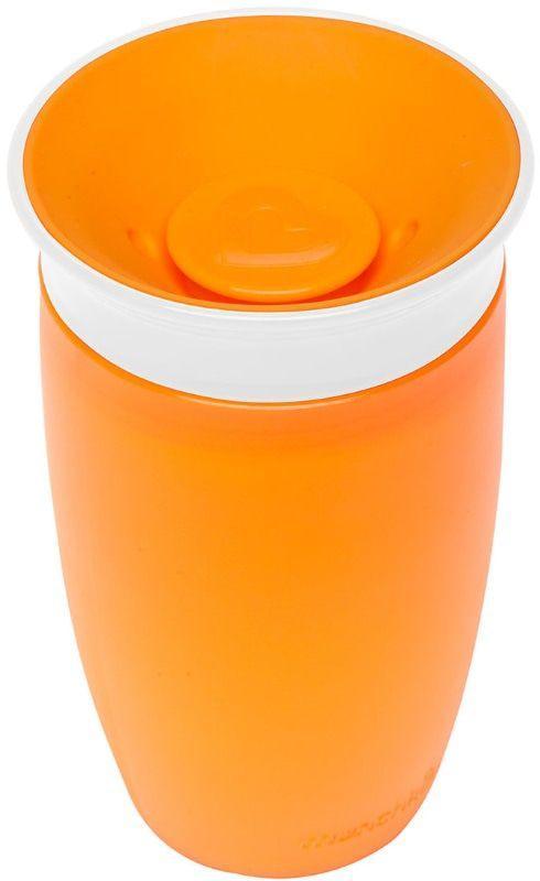 Munchkin 296ml 12m+ Miracle 360 Sippy Cup Oranje Anti-Lek, Kinderen en Baby's, Babyvoeding en Toebehoren, Nieuw, Verzenden