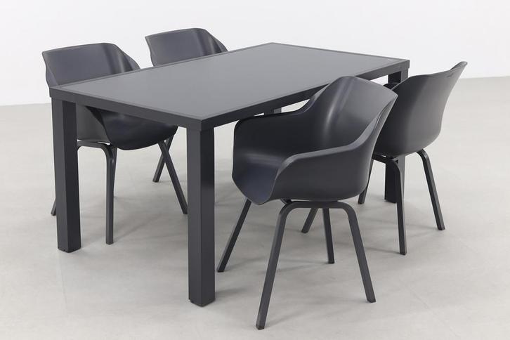 Hartman Sophie Element/Alma 160 cm. tuinset – 5-delig, Tuin en Terras, Tuinsets en Loungesets, Tuinset, Nieuw, Overige materialen