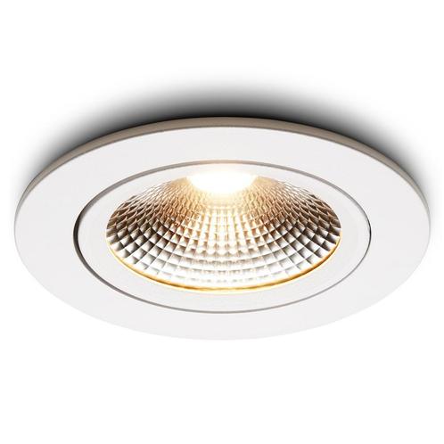 Ledisons LED-inbouwspot Cormo wit 5W dimbaar, Huis en Inrichting, Lampen | Spots