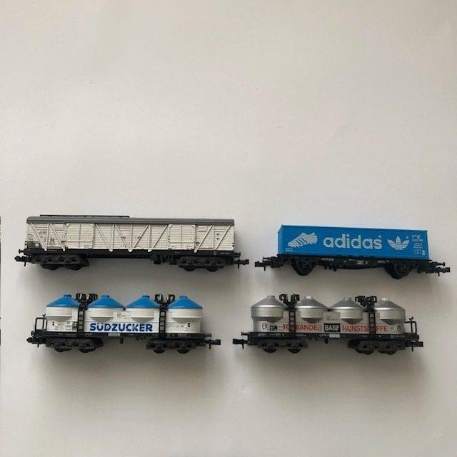 Fleischmann, Minitrix N - Model treinwagon (10), Hobby en Vrije tijd, Modeltreinen | N-Spoor