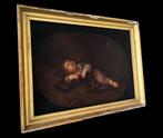 Spaanse school (XVII) - Niño Jesús dormido con la cruz