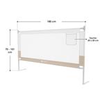 2dekans | Juskys - Jaron Bedhekje - 180 cm - In Hoogte, Ophalen of Verzenden, Zo goed als nieuw