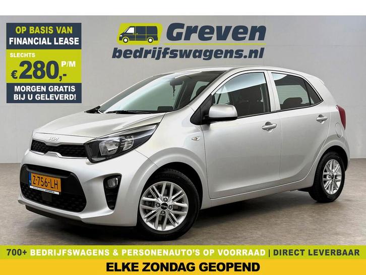 Kia Picanto 1.0 DPi DynamicLine | Camera | Cruise |, Auto's, Kia, Te koop, Handgeschakeld, Financial lease, Benzine, Zilver of Grijs