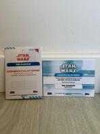 Topps - 2 Card - Star Wars Insert card, Memorabilia kaart,, Nieuw