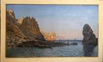 Friedrich II Nerly (1842-1919) - Capri, Antiek en Kunst, Kunst | Schilderijen | Klassiek