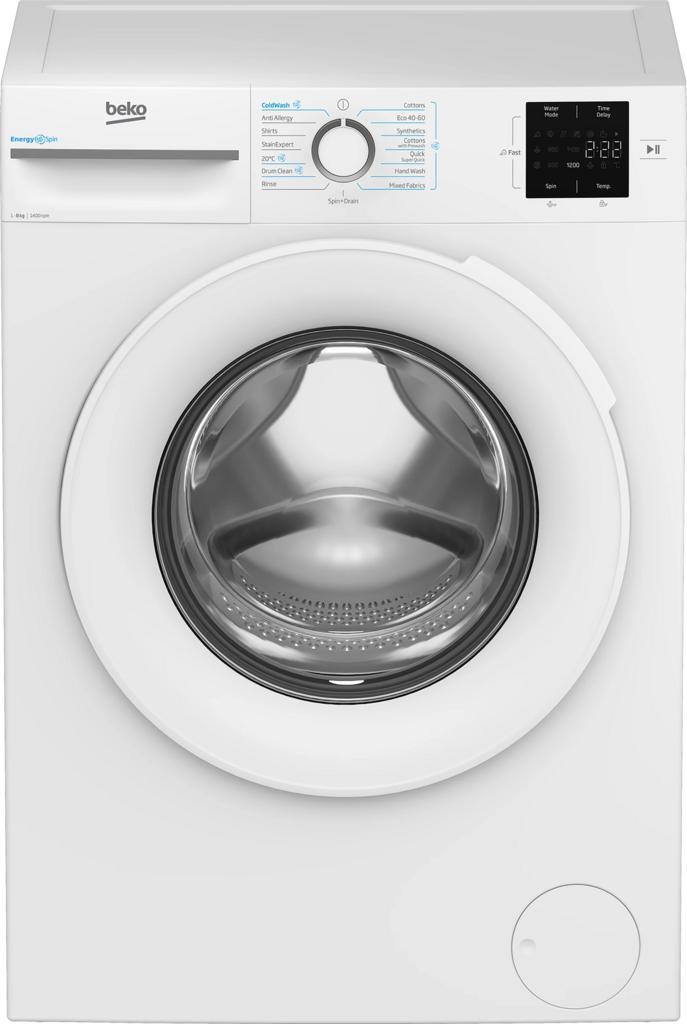 Beko Bmn3wt3841w Wasmachine 8kg 1400t, Witgoed en Apparatuur, Wasmachines, Nieuw, Voorlader, 85 tot 90 cm, Ophalen of Verzenden