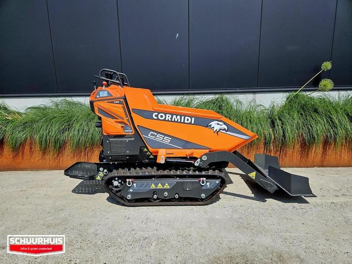 Cormidi C55 rupsdumper met zelflaadschop, Zakelijke goederen, Machines en Bouw | Transport, Ophalen