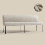 *WOONWINKEL* Bankje Eetkamer Beige 140cm, Verzenden, Nieuw, Stof