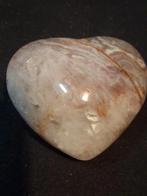 Natural Agate Palmstone - heart shaped - mexican crazy lace, Verzamelen, Verzenden