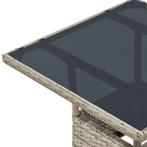 Polyrotan Tuintafel / Bijzettafel / Balkontafel Yoro - Vierk, Tuin en Terras, Verzenden, Nieuw