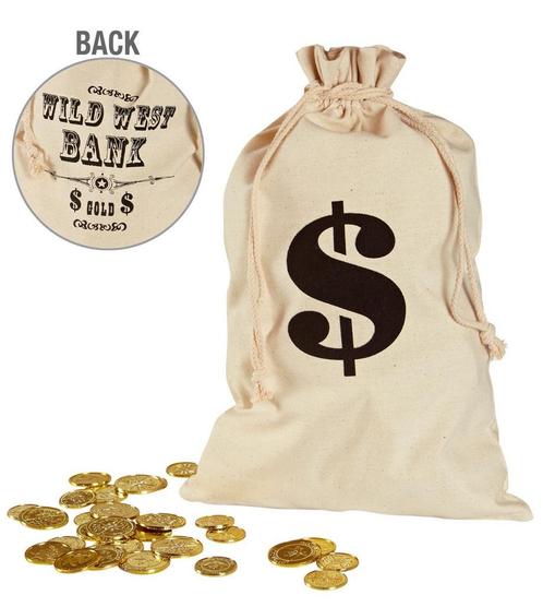 Tas Geld 48cm, Hobby en Vrije tijd, Feestartikelen, Nieuw, Verzenden