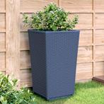 vidaXL Plantenbakken 4 st 32,5x32,5x57 cm polypropeen, Verzenden, Nieuw, Kunststof
