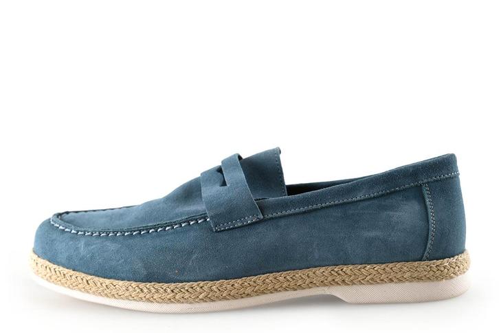 Vertice Instappers in maat 43 Blauw | 10% korting, Kleding | Heren, Schoenen, Blauw, Zo goed als nieuw, Overige typen, Verzenden