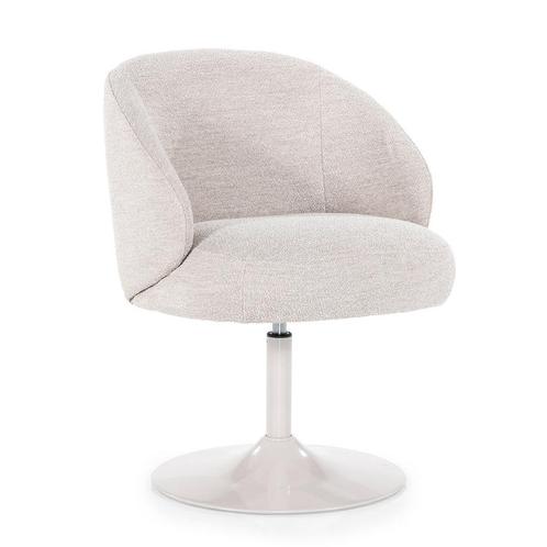 *WOONWINKEL* Eleonora Ruben Taupe Eetkamerstoel Trompetvoet, Huis en Inrichting, Stoelen, Nieuw, Verzenden