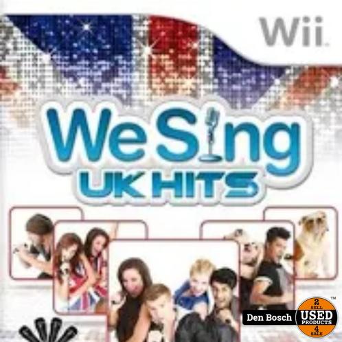 We Sing UK Hits - Wii Game, Spelcomputers en Games, Games | Nintendo Wii, Zo goed als nieuw, Verzenden
