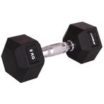 Hex dumbbell 8 kg - Rubber - Hexagonaal, Sport en Fitness, Fitnessmaterialen, Ophalen of Verzenden, Nieuw