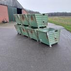 Kiepbak kantelbak spanenbak 700 liter, Zakelijke goederen, Machines en Bouw | Heftrucks en Intern transport, Voorzetapparatuur