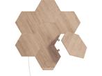 Nanoleaf Elements - Starter Kit - 7 Hout-look Hexagon Licht, Verzenden, Zo goed als nieuw