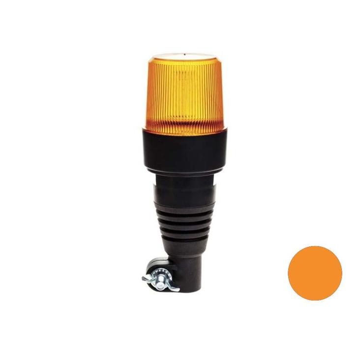 Oranje Led flitslamp Met Flexibele DIN Steun, Auto-onderdelen, Verlichting, Nieuw, Ophalen of Verzenden