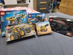 Lego Set - Technic - Scavatrice, Sottomarino, Mercedes AMG,, Kinderen en Baby's, Speelgoed | Duplo en Lego, Nieuw