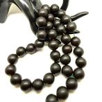 Tesbih gebedssnoer Baltisch amber kralen Ø16 mm in zwart, Antiek en Kunst