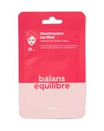 HEMA Sheetmasker balans aardbei 4=50% / 2=25%, Verzenden, Nieuw