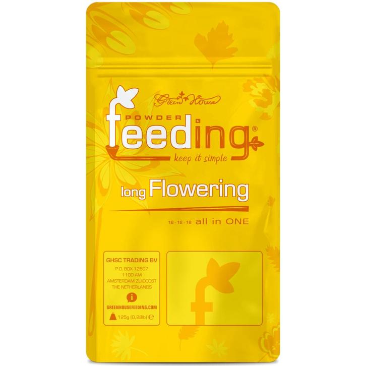 Green House Feeding Long Flowering 125 gr, Tuin en Terras, Plantenvoeding, Nieuw, Ophalen of Verzenden
