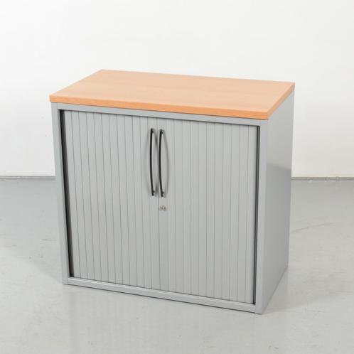 Roldeurkast Drentea - Aluminium - 76 x 80 cm - Beuken, Huis en Inrichting, Kasten | Roldeurkasten en Archiefkasten, Ophalen of Verzenden