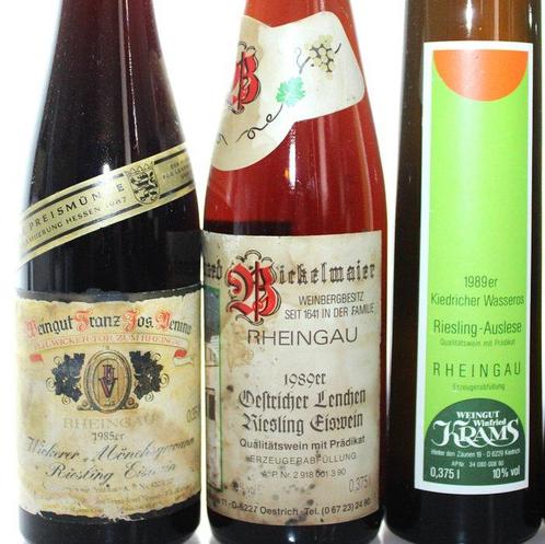 1985 to 1997 Riesling Eiswein + Auslese - Oestricher, Verzamelen, Wijnen