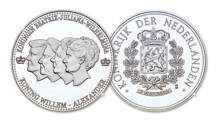 Drie Koninginnen van Oranje Nassau, Postzegels en Munten, Penningen en Medailles, Verzenden