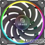 Akasa SOHO AR12 Computer behuizing Ventilator 12 cm Zwart, Computers en Software, Computerkoelers, Verzenden, Nieuw